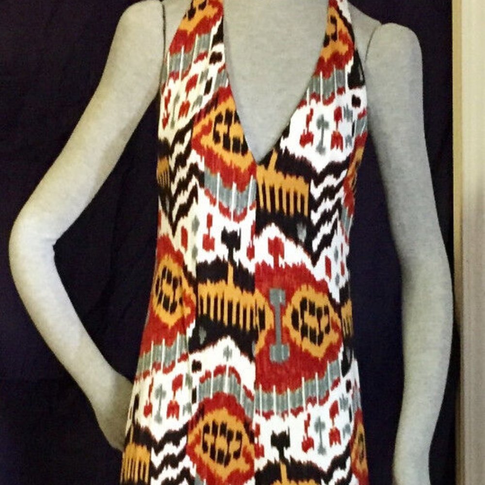 Paul & Joe Multicolor HalterJumpsuit/Overall Wide Legs Sleeveless sz FR 38